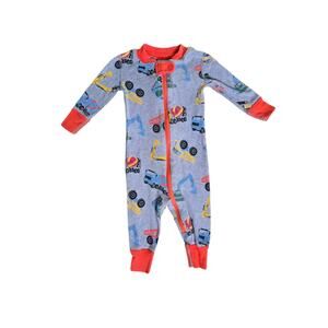 Hanna Andersson Baby Zip Sleeper Organic Cotton Construction Crew Size 3-6 Month